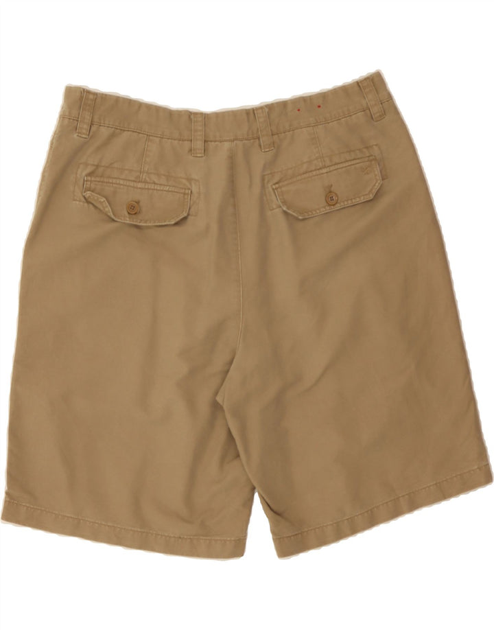 IZOD Mens Chino Shorts W38 XL Beige Cotton Vintage Izod and Second-Hand Izod from Messina Hembry 