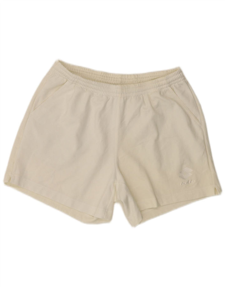 LOTTO Herren-Sportshorts Medium Off White