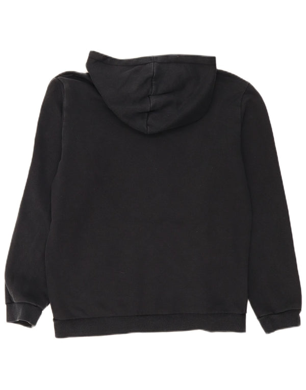 Puma Jungen Graphic Hoodie Pullover 15–16 Jahre, schwarze Baumwolle