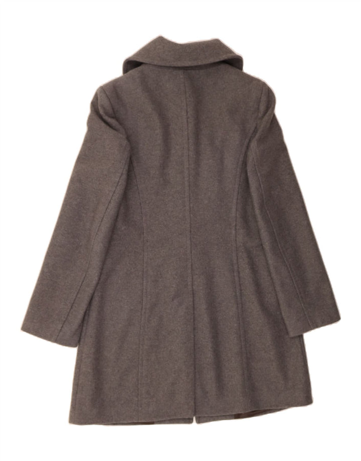 BENETTON Womens Overcoat UK 14 Medium Grey Vintage Benetton and Second-Hand Benetton from Messina Hembry 