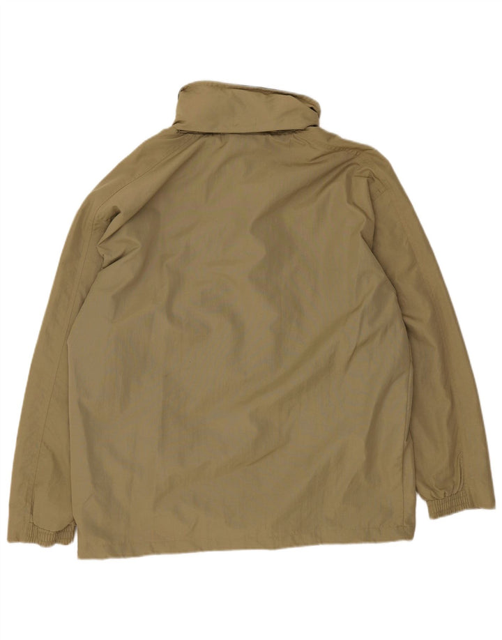 Diadora Herren-Regenjacke mit Kapuze, UK 36, Größe S, Khaki, Polyamid