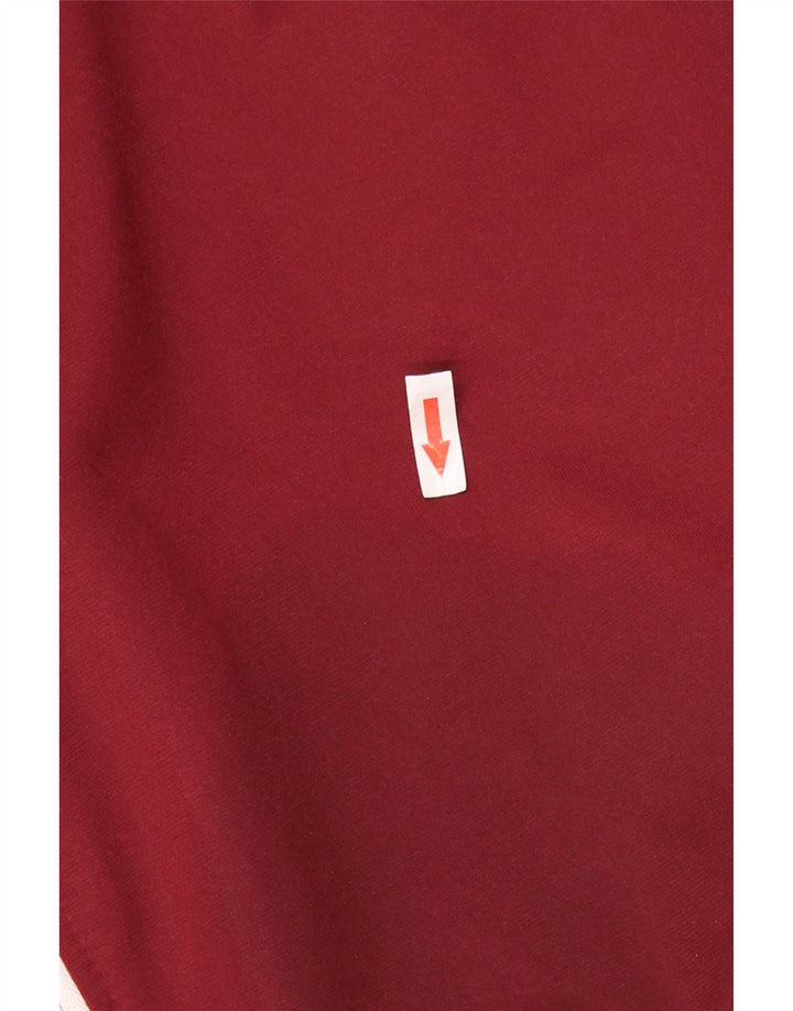 UMBRO Herren-Trainingsanzug mit Grafik, XL, Burgunderrot, Polyester