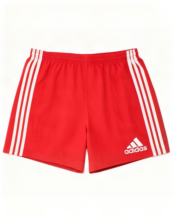 Adidas Jungen Climacool Sportshorts 15–16 Jahre, rotes Polyester