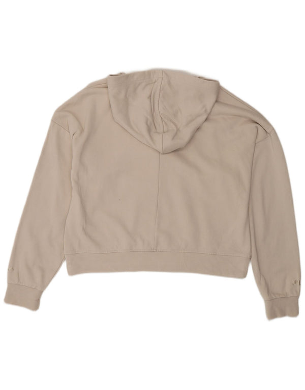 Fila Mädchen-Pullover mit grafischem Kapuzenpullover, 15–16 Jahre, beige Baumwolle