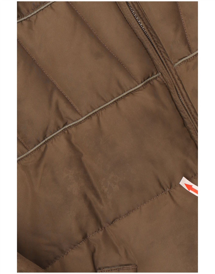 Columbia Herren Loose Fit Wattierte Jacke UK 36 Small Khaki
