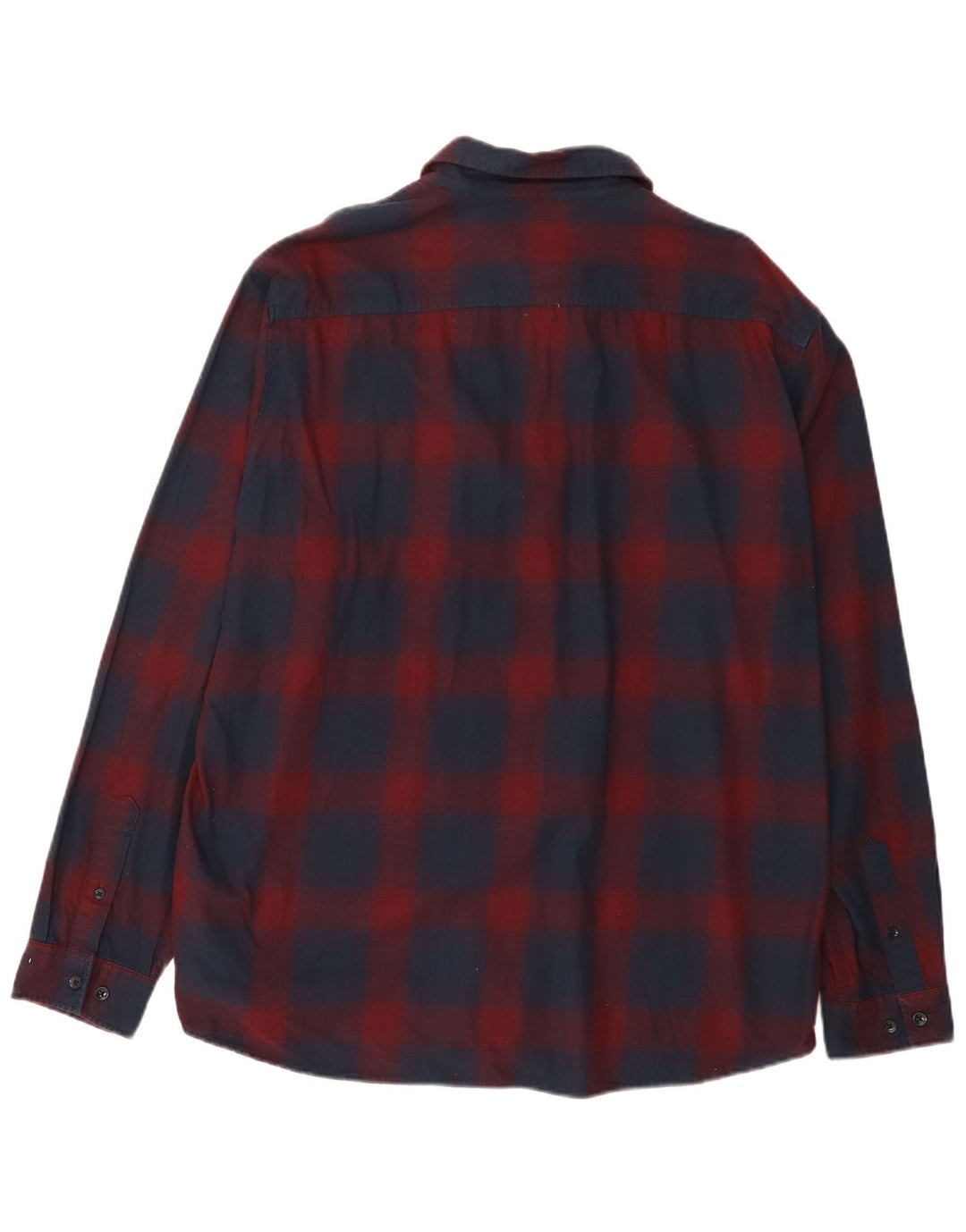 Jack & Jones Herren-Flanellhemd 2XL, rot kariert, Baumwolle