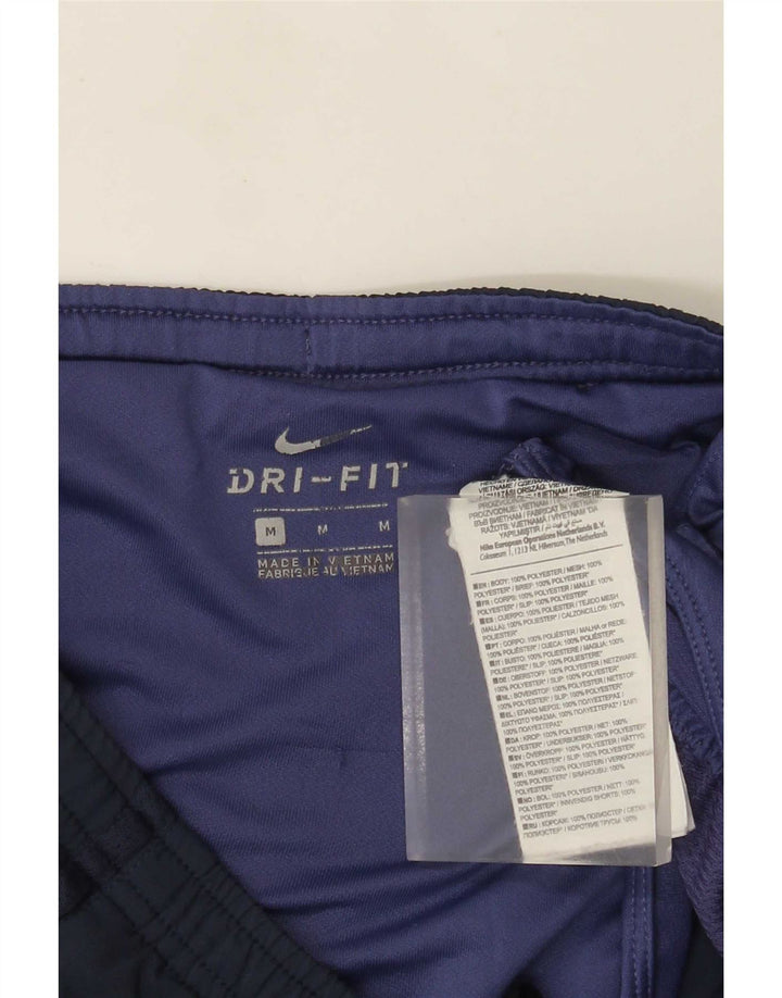 Nike Herren-Dri-Fit-Sportshorts, Mittelgroßes Marineblau-Farbblock-Polyester