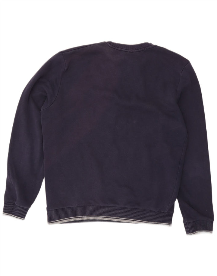 Fila Herren-Sweatshirt-Pullover, groß, marineblau, Baumwolle