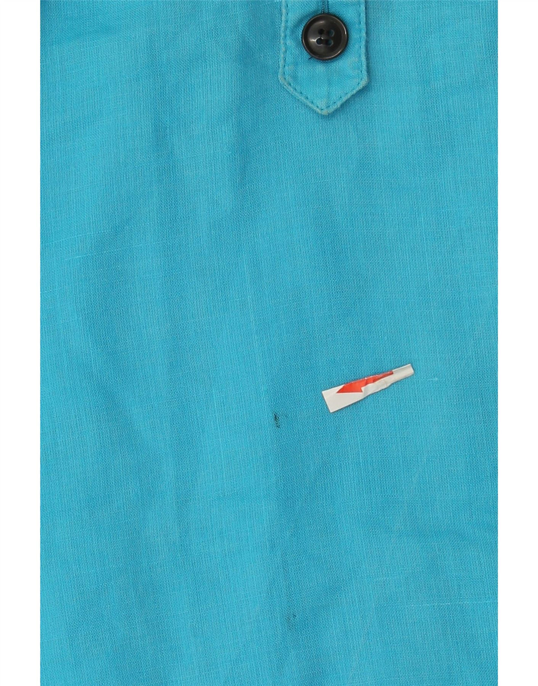Zara Damen Pullover-Hemdkleid UK 10 Small Blue Ramie