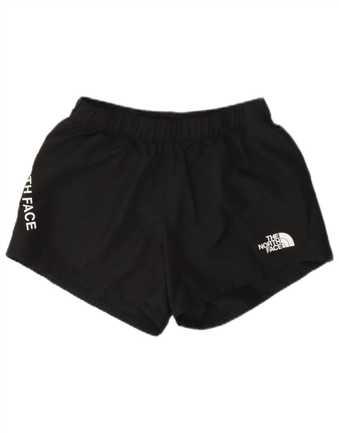 The North Face Damen Graphic Sport Shorts UK 10 Small Schwarz Polyester