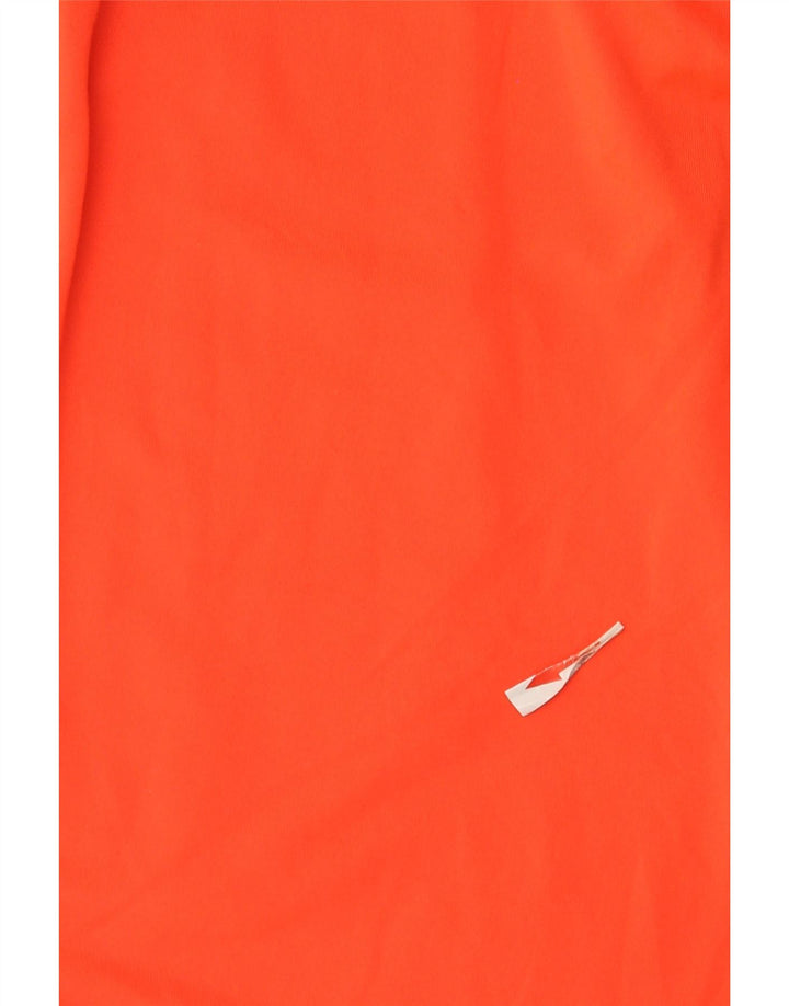 Under Armour Herren-Sportshorts, großes orangefarbenes Polyester