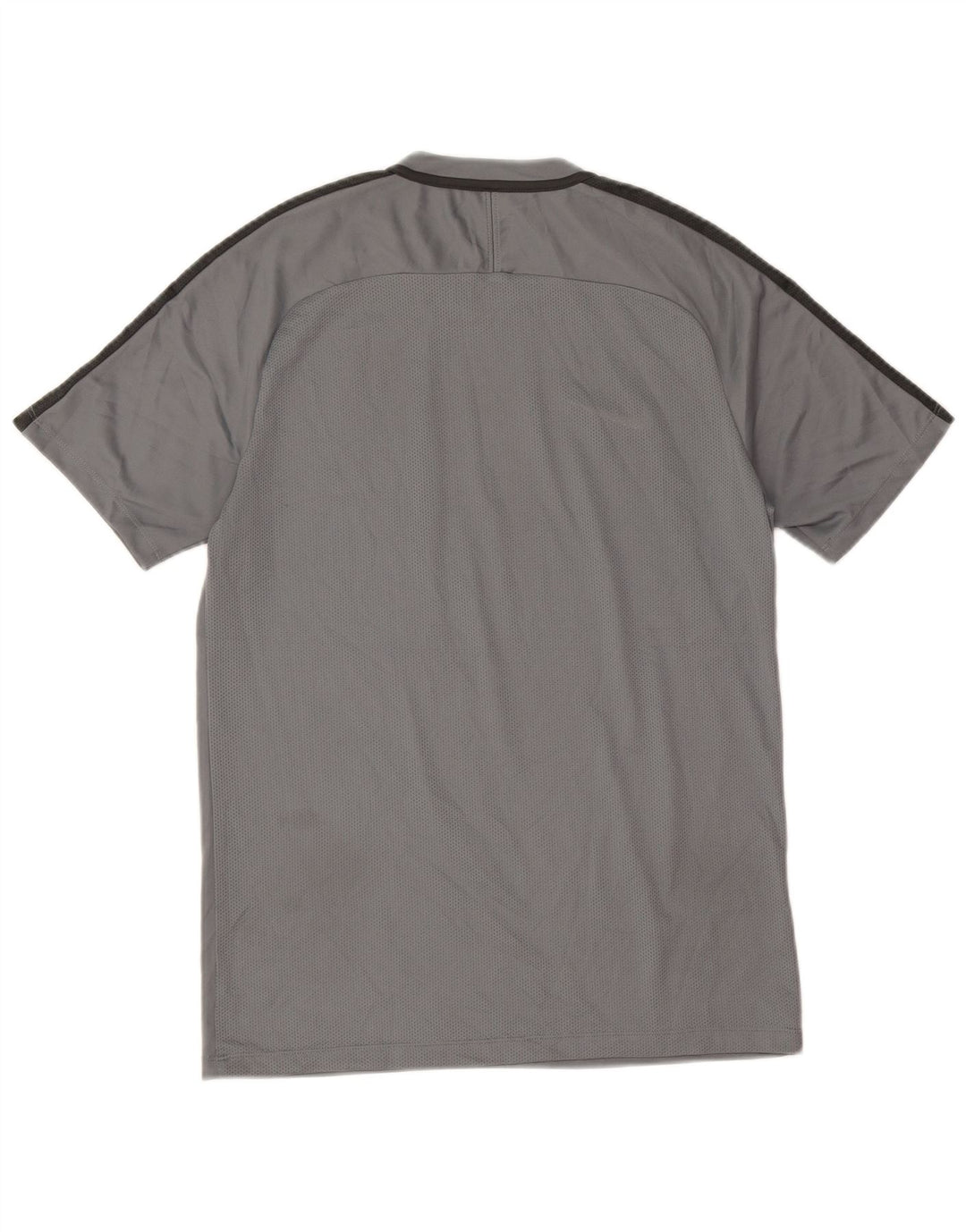 Nike Dri Fit T-Shirt-Oberteil für Herren, mittelgrau, Farbblock