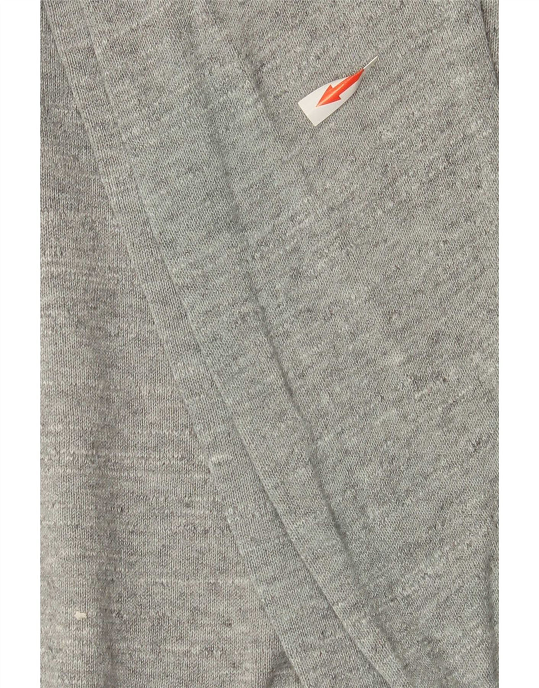 Fred Perry Herren-Pullover mit Rundhalsausschnitt, XL, graue Farbblock-Baumwolle