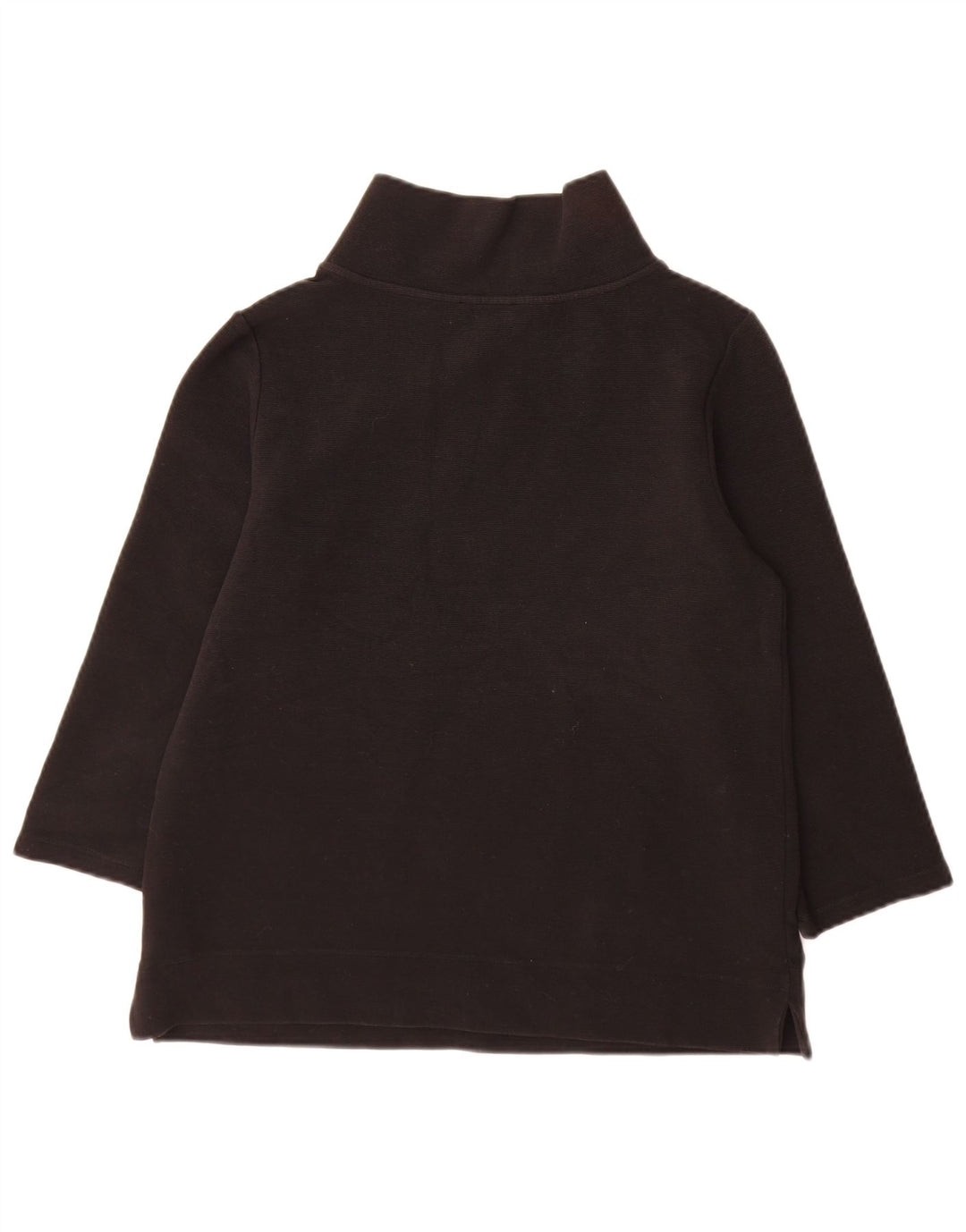 Hobbs Damen-Top, 3/4-Ärmel, UK-Größe 14, mittelschwarz, Baumwolle