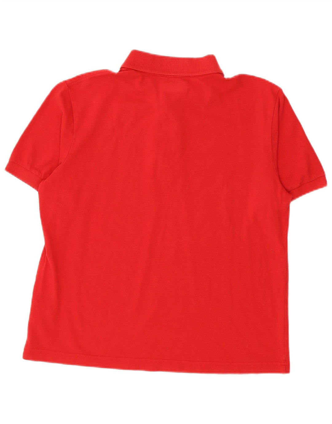 Kappa Herren-Poloshirt aus mittelroter Baumwolle