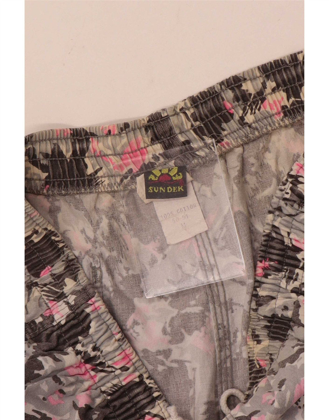 Sundek Herren-Sportshorts, mittelgroß, mehrfarbig, Camouflage-Baumwolle