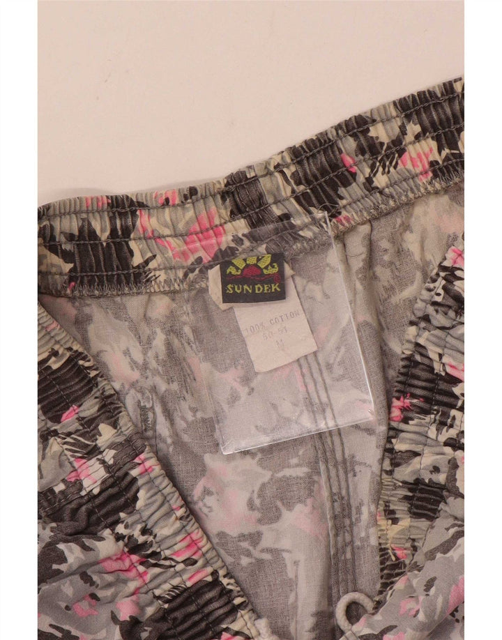 Sundek Herren-Sportshorts, mittelgroß, mehrfarbig, Camouflage-Baumwolle