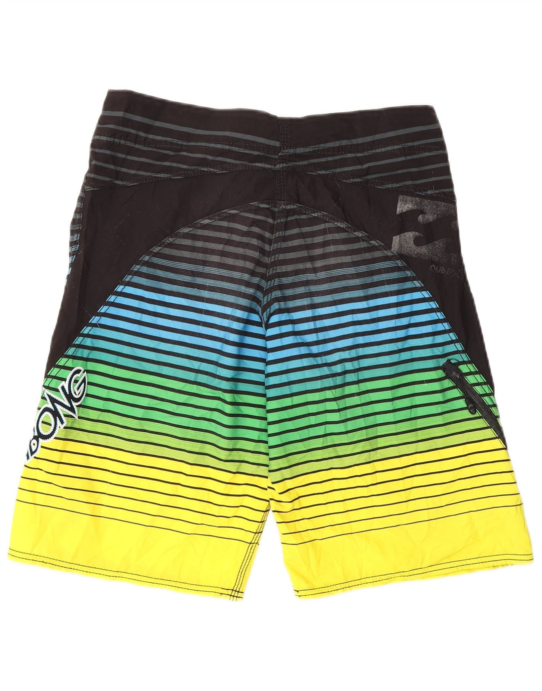 Billabong Jungen Badeshorts mit Grafik, 13–14 Jahre, mehrfarbig gestreift