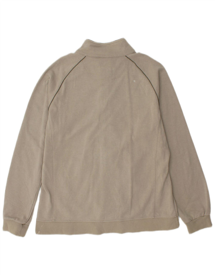 CHAMPION Easy Fit-Trainingsanzugoberteil für Damen, UK 20 2XL, Beige, Baumwolle