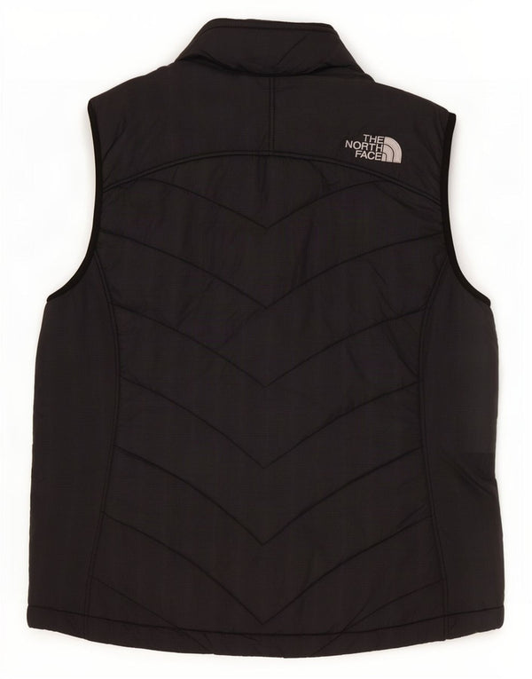 The North Face Damen Wattierte Weste UK 10 Small Schwarz Nylon