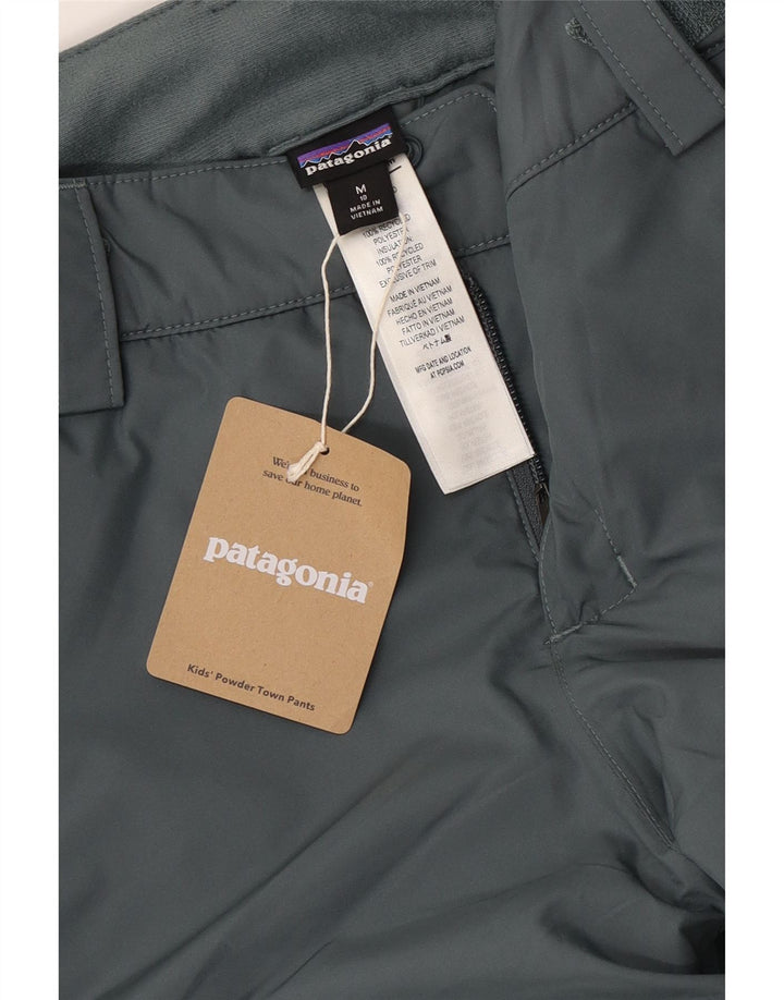 Patagonia Skihose für Mädchen, 9–10 Jahre, mittleres Khaki, Polyester