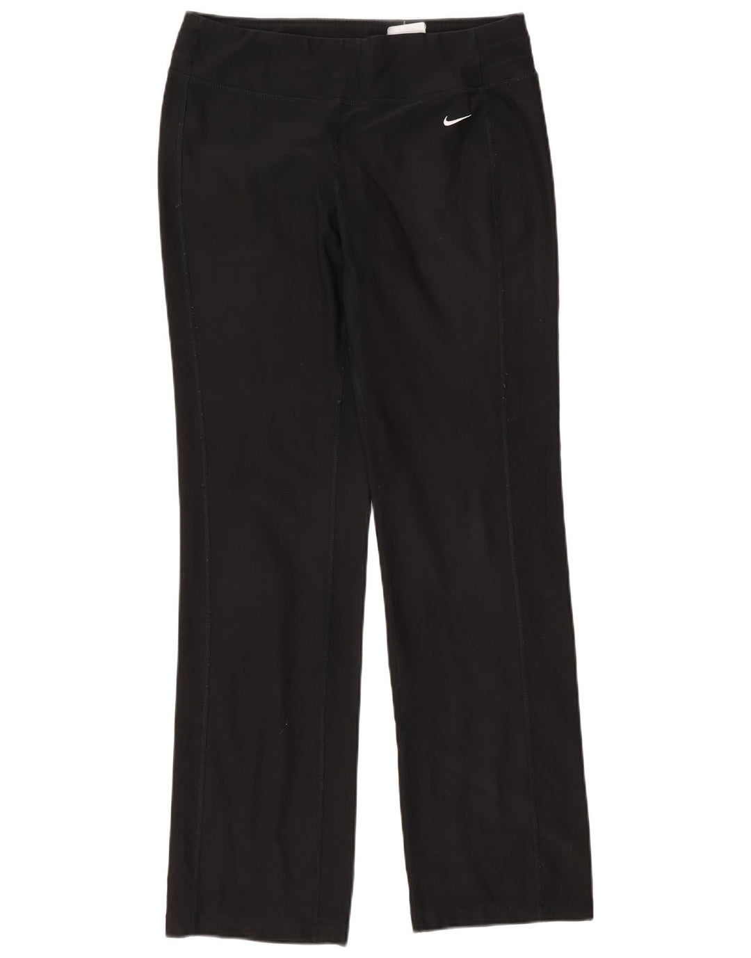 Nike Damen Dri Fit Trainingshose UK 14 Medium Schwarz Polyester