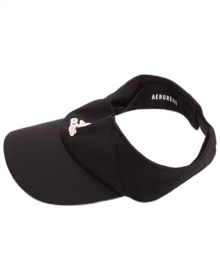 Adidas Damen Aeroready Graphic Visor Cap Einheitsgröße Schwarz Polyester