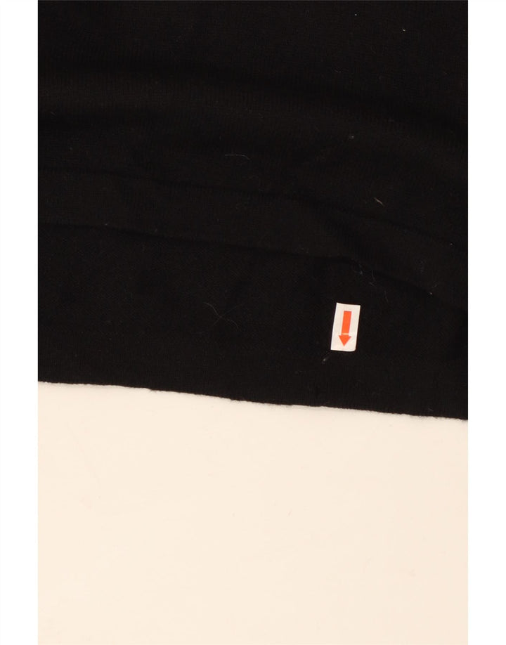 FRED PERRY Damen Poloshirt UK 10 Small Schwarz