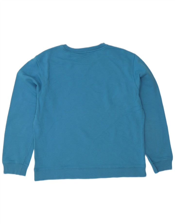 K-Way Herren Sweatshirt Pullover XL Blau Baumwolle
