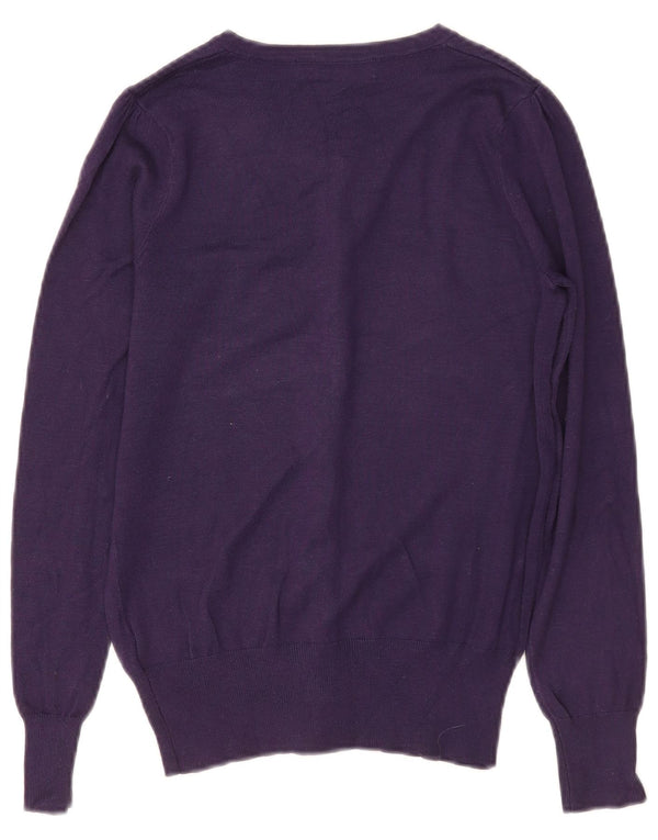 Marks & Spencer Damen-Cardigan-Pullover UK 8 Small Lila Viskose