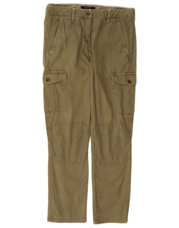 Gant Damen Slim Cargohose UK 8 Small W27 L26 Khaki