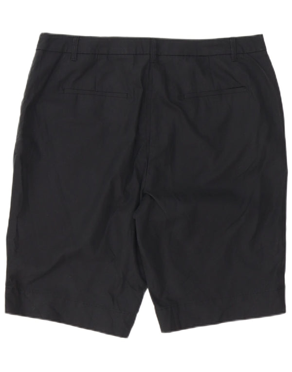 MARKS & SPENCER Damen Chinoshorts UK 16 Large 36 Schwarz Polyester