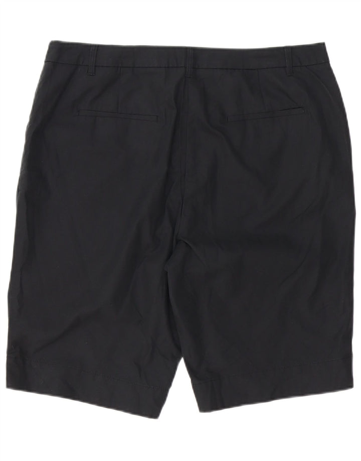 MARKS & SPENCER Damen Chinoshorts UK 16 Large 36 Schwarz Polyester
