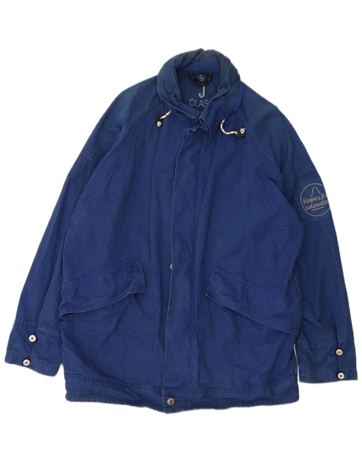 Murphy & Nye Herren-Bomberjacke mit lockerer Passform, Größe 40, Blau