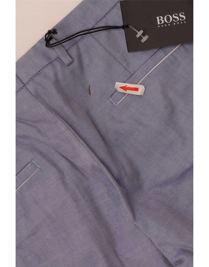 Hugo Boss Herren Slim Chinohose W34 L33 Blau