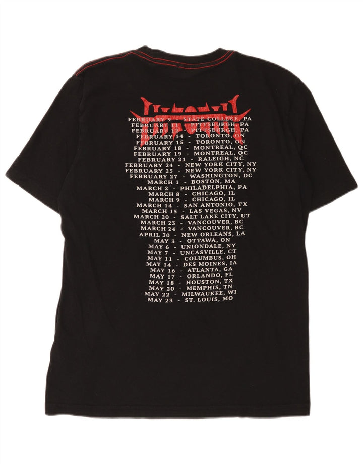 Diesel Herren-T-Shirt mit Grafik, mittelschwarze Baumwolle