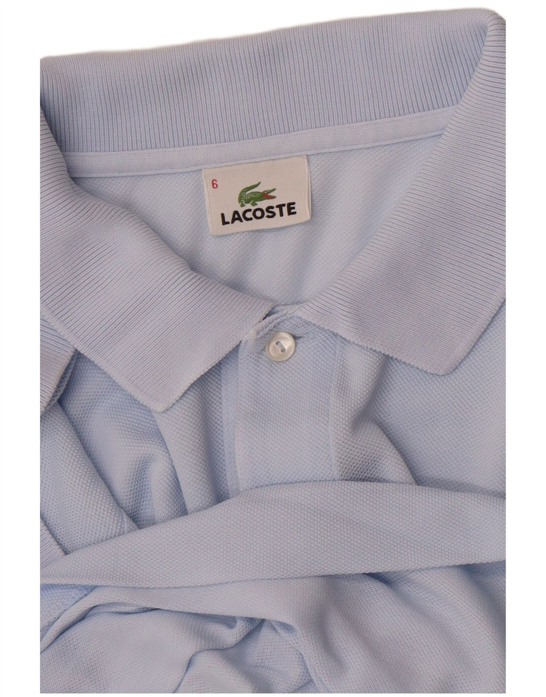 Lacoste Herren Poloshirt Größe 6 XL Blau
