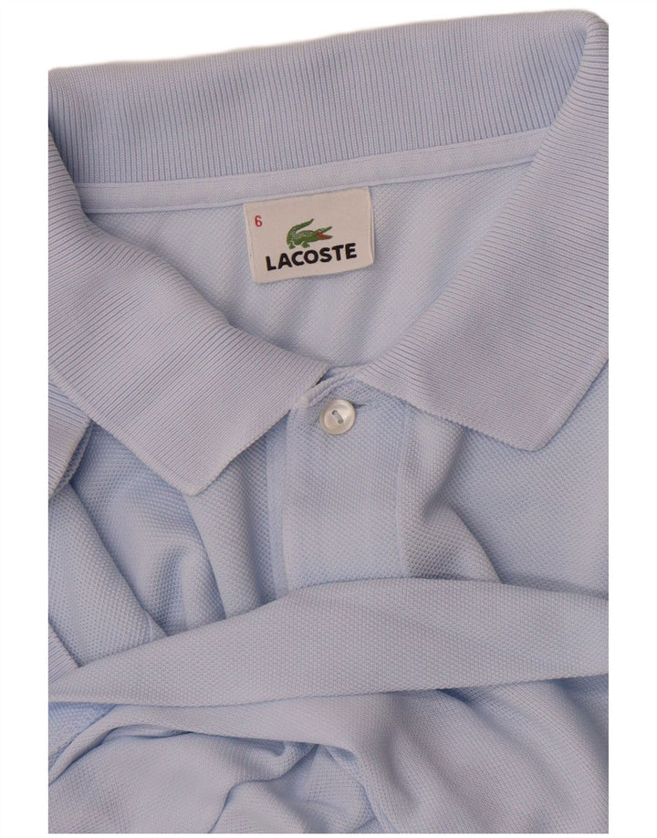 Lacoste Herren Poloshirt Größe 6 XL Blau