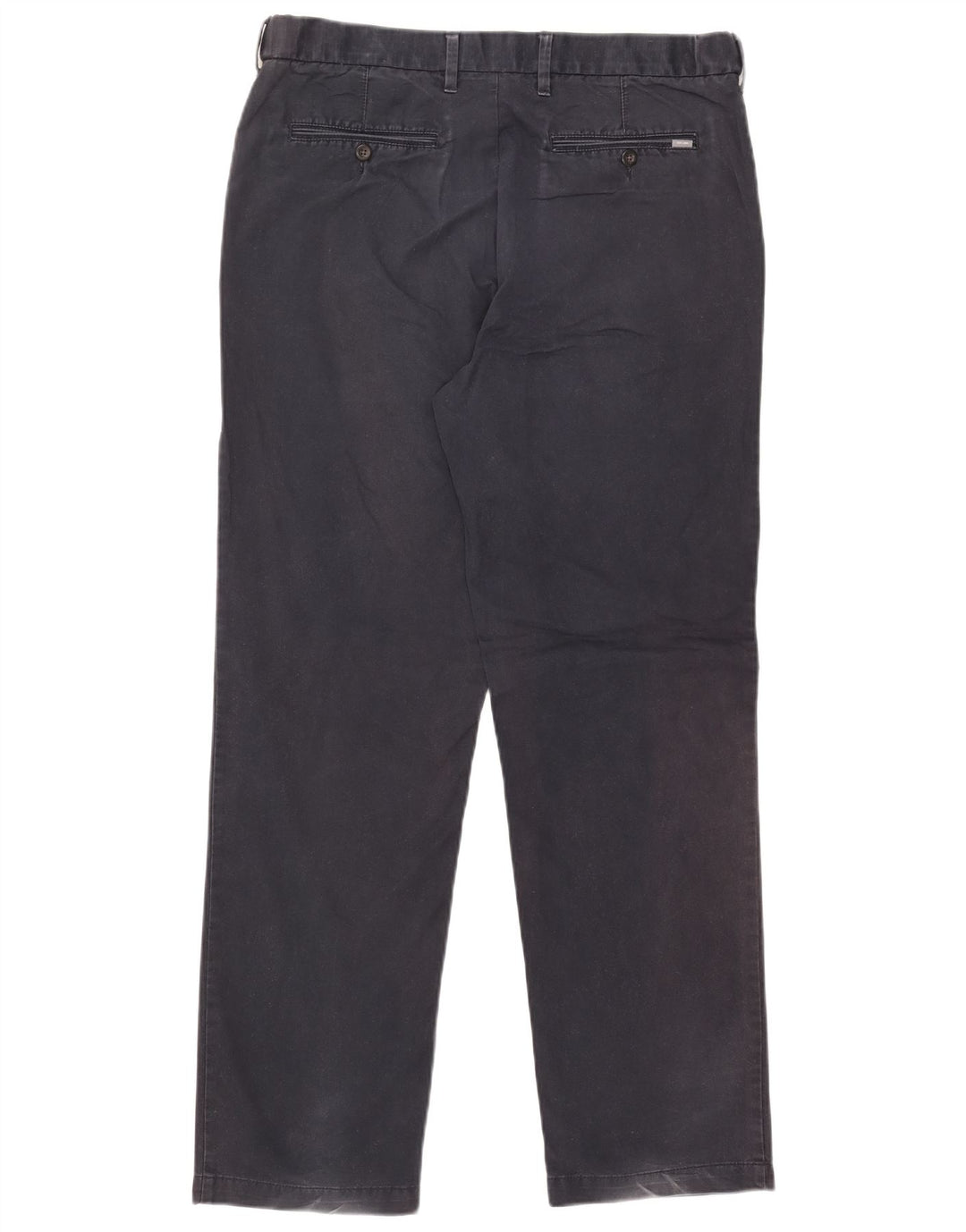 Marks & Spencer Herren-Anzughose mit gerader Passform und normaler Passform, W36 L33, Marineblau