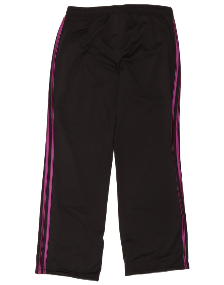 Adidas Damen-Trainingshose UK 12/14 Mittelschwarzes Polyester