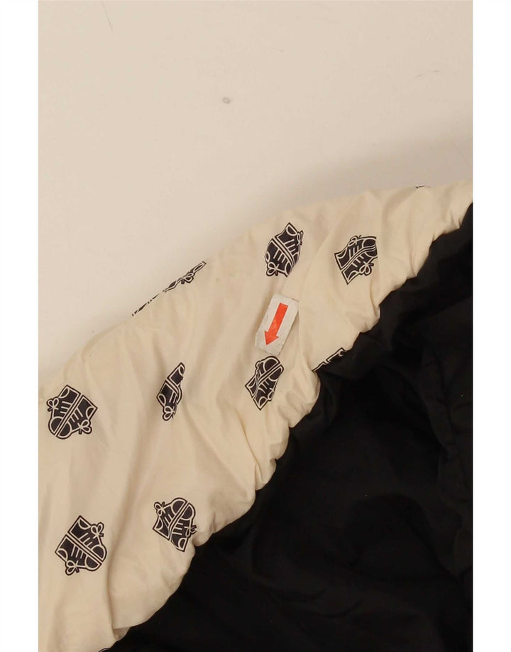 Adidas Mädchen Wendejacke mit Grafik, gepolstert, 14–15 Jahre, weißes Nylon