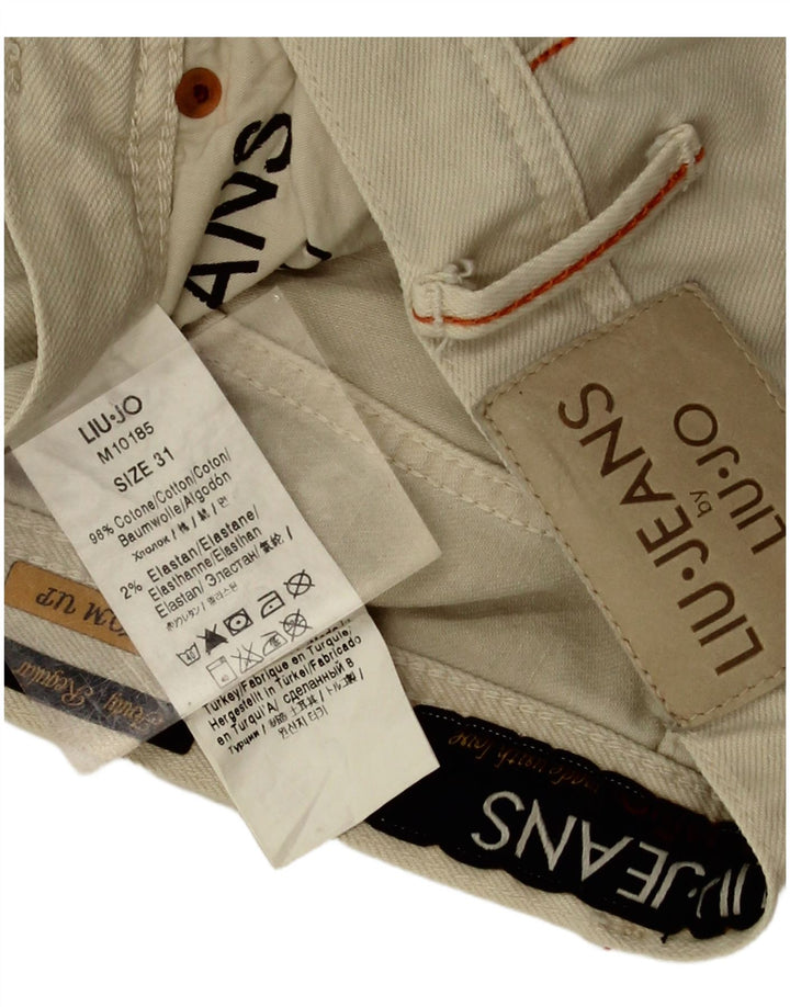 Liu Jo Herren-Shorts, normal, lässig, W31, mittelbeige Baumwolle
