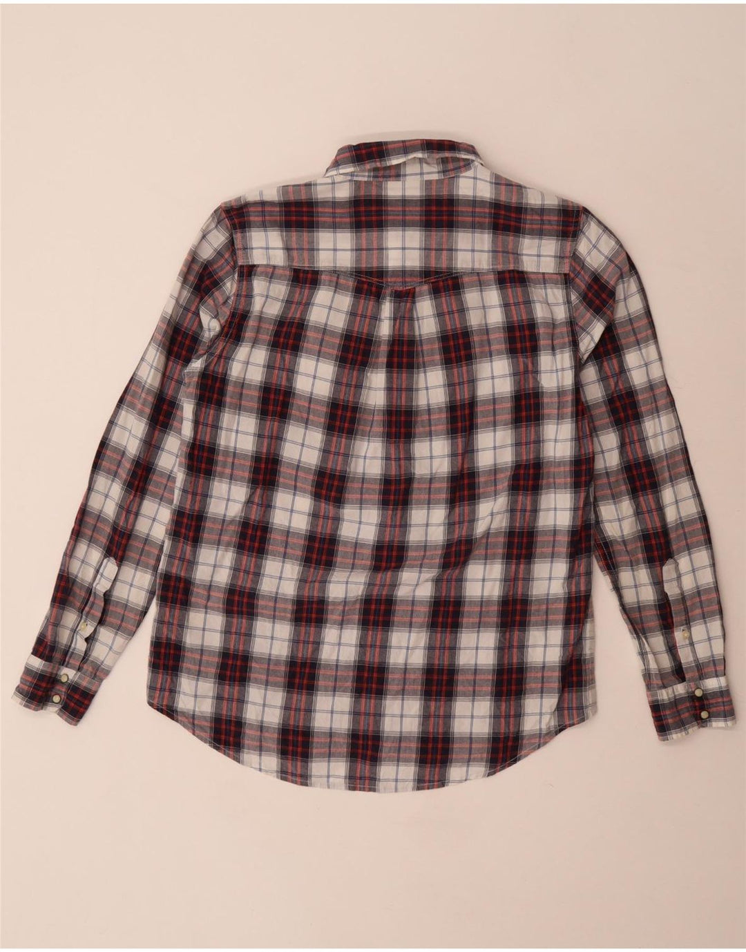 Lee Womens Shirt UK 14 Medium Mehrfarbig kariert Baumwolle