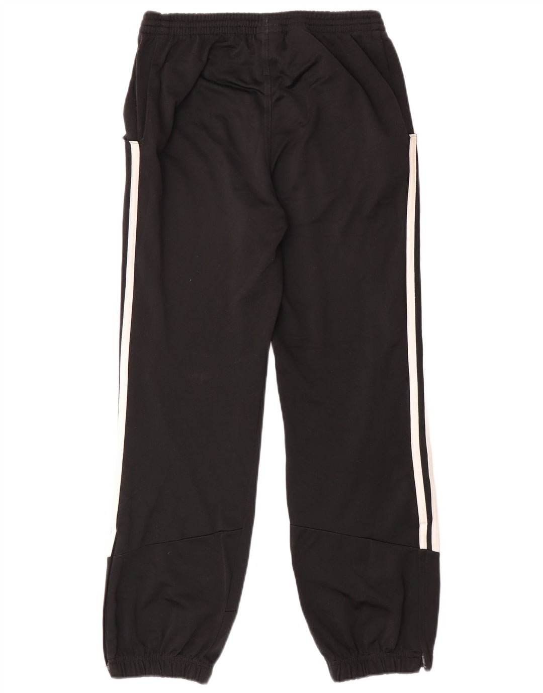 Adidas Jungen-Trainingshose, Jogginghose, 11–12 Jahre, schwarzes Polyester