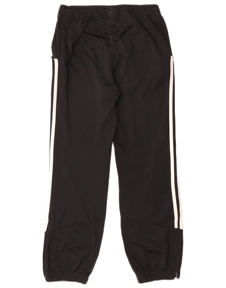 Adidas Jungen-Trainingshose, Jogginghose, 11–12 Jahre, schwarzes Polyester