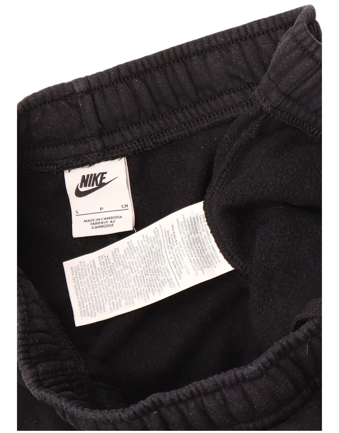 Nike Herren Cargo-Trainingshose, Jogginghose, Größe S, Schwarz, Baumwolle