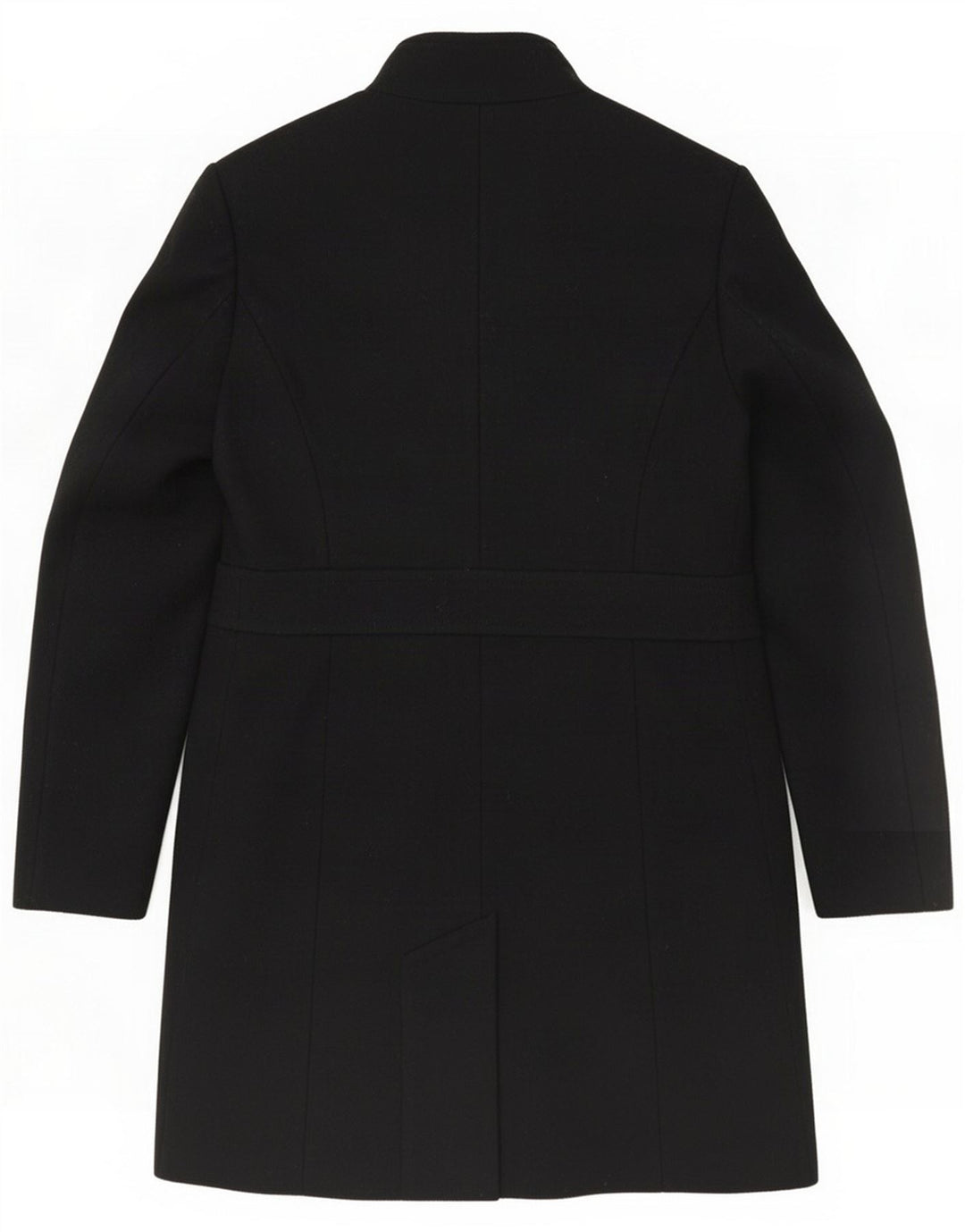 Benetton Damenmantel UK 8 Small Black Wool