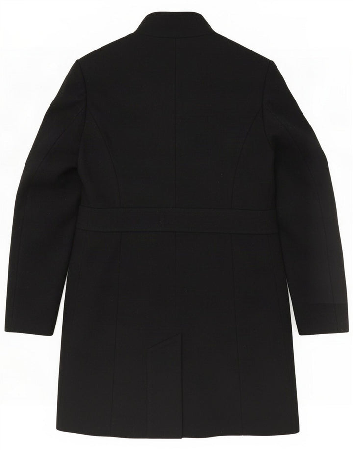 Benetton Damenmantel UK 8 Small Black Wool