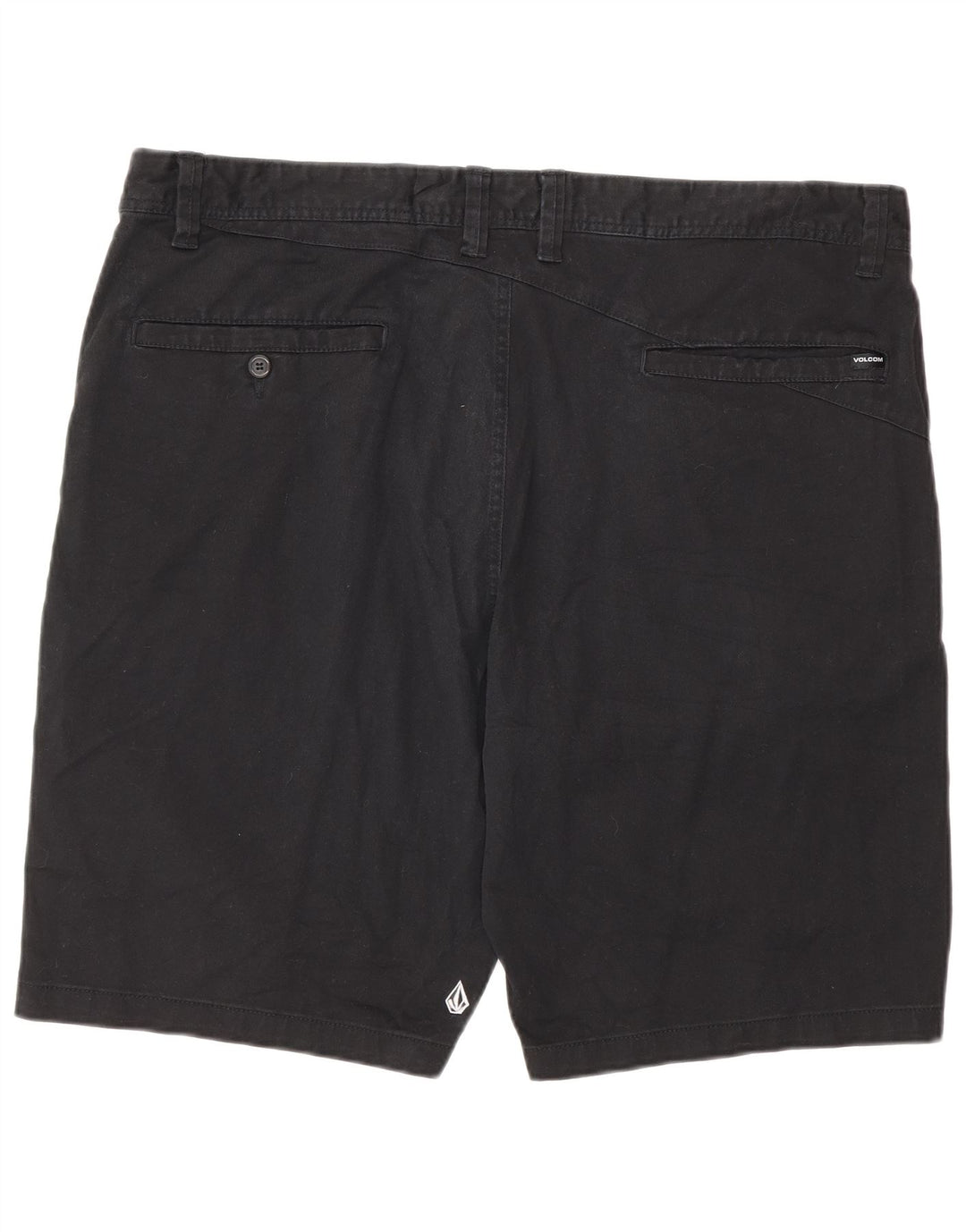 Volcom Herren Chino Shorts W40 XL Schwarz Baumwolle