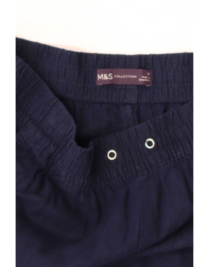 Marks & Spencer Damen Chinoshorts UK 12 Medium W30 Marineblau